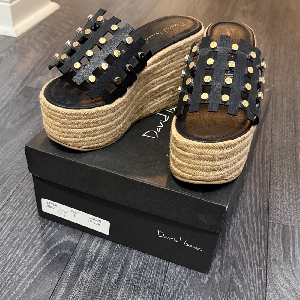 David Isaac Black Wedge 9